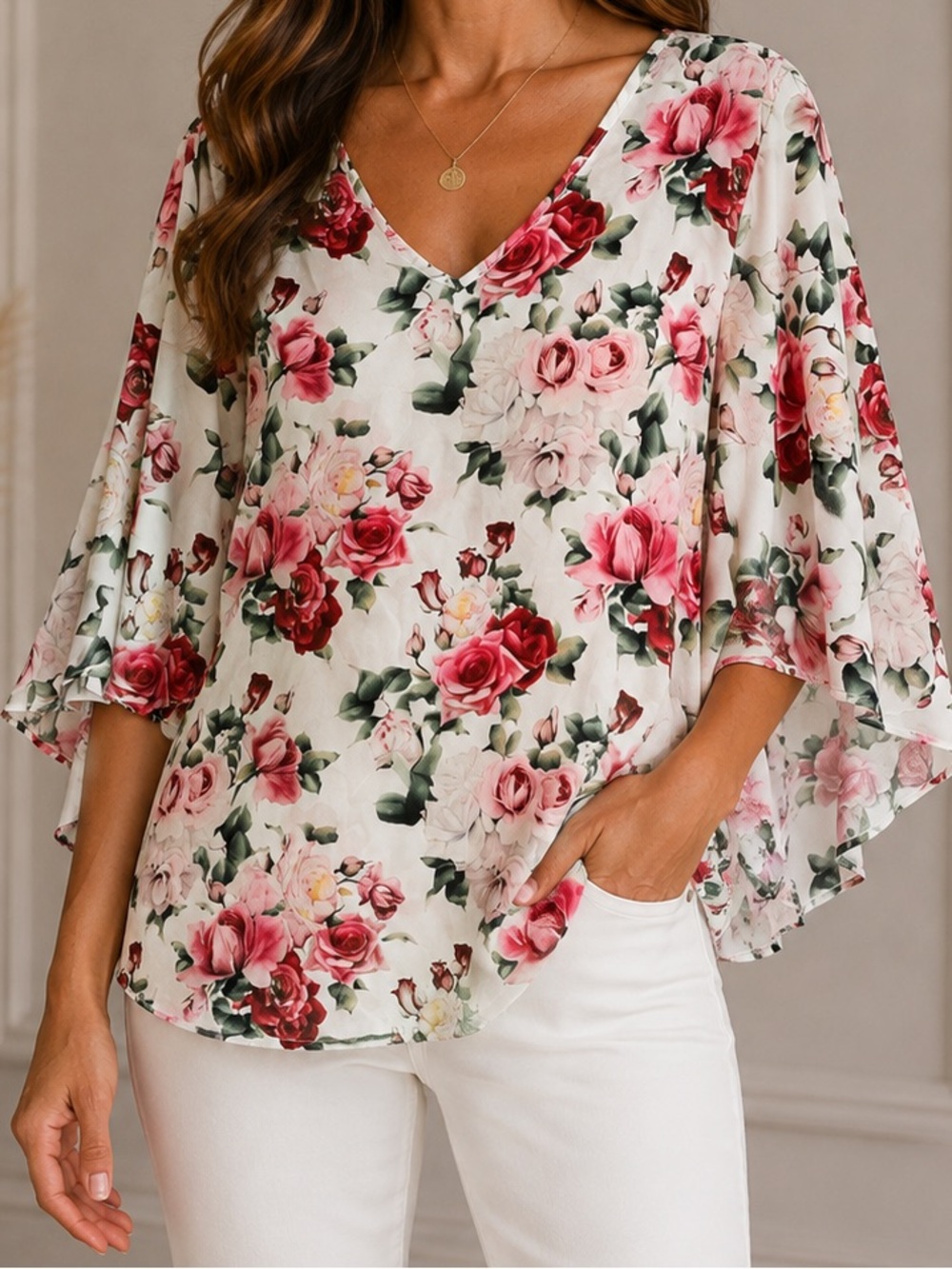 Crazy Train Floral Top